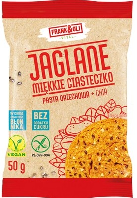 FRANK&OLI miękkie ciasteczko jaglane z chia 50g