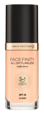 Max Factor PODKŁAD FACEFINITY 3IN1 42 Ivory