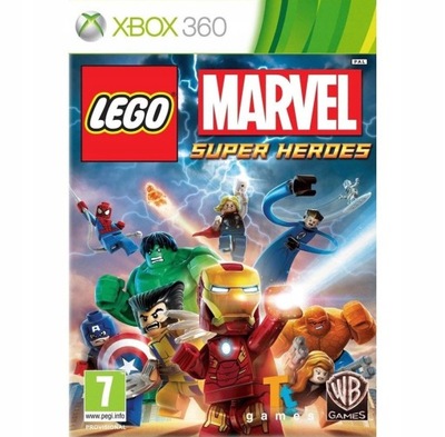 XBOX 360 LEGO MARVEL SUPER HEROES PL