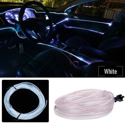 1M/2M/3M/5M LIGHTING INTERIOR CAR DÉCOR LAMP EL ELECTRICAL FITTING  