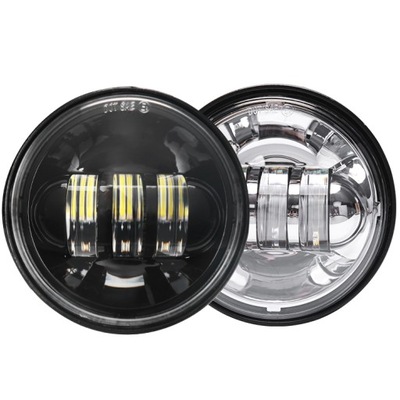 FAROS DIODO LUMINOSO LED FAROS ANTINIEBLA MOTOCICLETA HARLEY 4,5''  