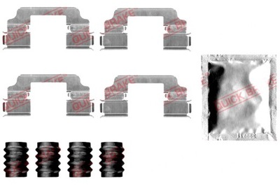 QUICK BRAKE KOMPLEKTAS MONTAVIMO TRINKELIŲ GAL. BMW 5 F10 5 F11 6 F12 6 F13 