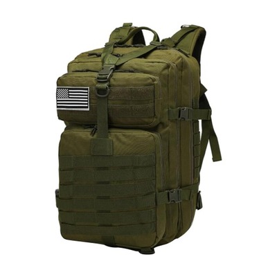 Wojskowy plecak taktyczny, plecak Pack Army Molle, 45L zieleń wojskowa