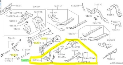 Подкрылок четверть чашка subaru impreza crosstrek 2017-23 оригинал фото №1