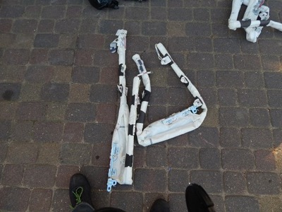 Шторка безопасности правая citroen ds3 crossback oryg фото №1