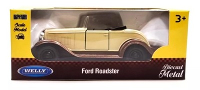 AUTO MODEL WELLY OLDTIMER FORD ROADSTER