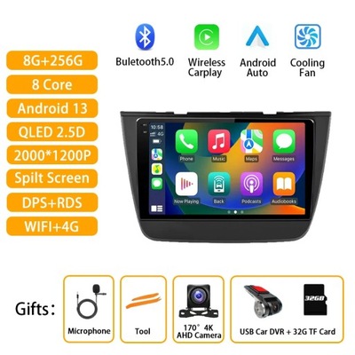 NAWIGATOR GPS PARA MG ZS 2014 2015 2016-2021 RADIO DE AUTOMÓVIL ANDROID AUTO CARPLAY  