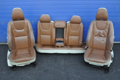 Volvo s60 ii комплект сидінь сидіння сидіння шкіра фото №1