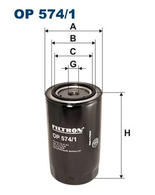 FILTRAS ALYVOS FILTRON OP 574/1 