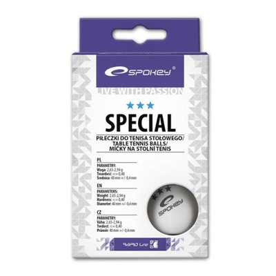 PILECZKI DO PING-PONGA A'6 SPECIAL 81876 SPOKEY