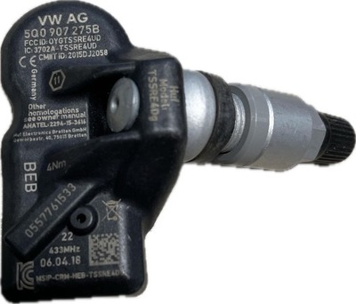 Czujniki cisnienia TPMS VW Audi Porsche Skoda 5Q0907275B