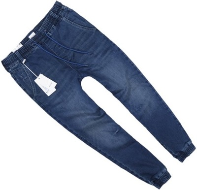 MUSTANG JOGG JEANS spodnie jeansowe joggery W32 L32