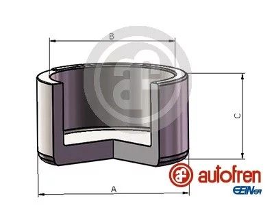 AUTOFREN SEINSA D025734 ПОРШЕНЬ, СУППОРТ ТОРМОЗА