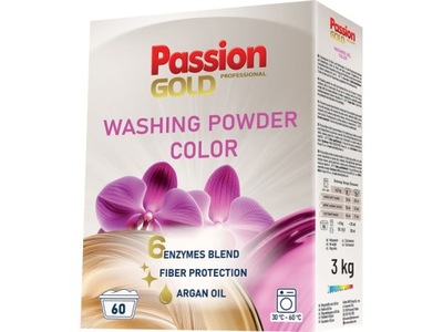 Proszek do prania PASSION GOLD Professional Color 3 kg