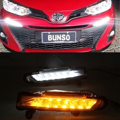 LUZ DO CONDUCTOR DE DÍA DIODO LUMINOSO LED DO TOYOTY YARIS 2017-2019  