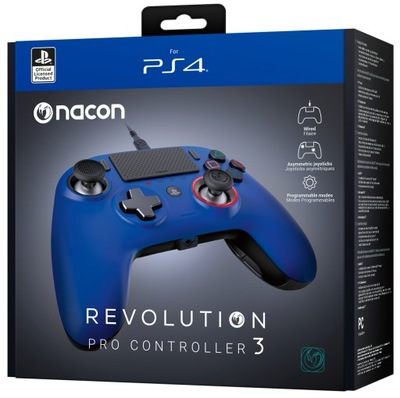 NACON PS4 Pad Revolution Pro Controller 3 - BLUE