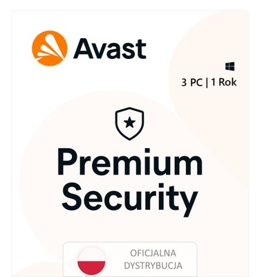 AVAST Premium Security 3PC/12mc