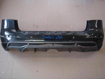 Бампер задня задній mercedes brabus w166 фото №1