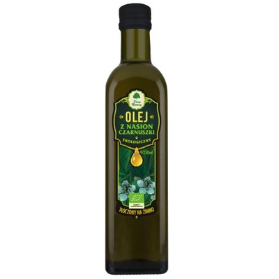 Olej z nasion czarnuszki BIO 250ml - Dary Natury