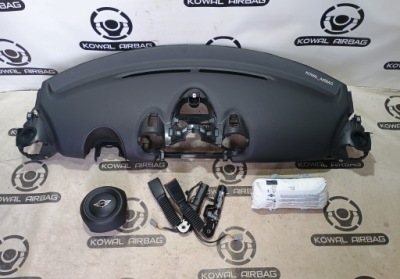 Mini countryman r60 r 60 bez накладки панель приладів консоль подушка безпеки подушки безпеки ремені фото №1