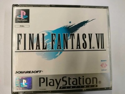 Gra final fantasy VII Sony PlayStation (PSX)