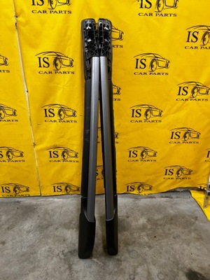 Комплект накладки рейлінги дахові dacia sandero ii stepway фото №1