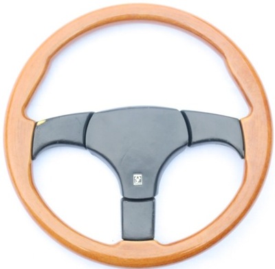 STEERING WHEEL ATIWE ABARTH WOOD VW BMW MERCEDES  