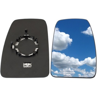 Renault master 2010-2018 вкладиш скло дзеркало з підігрівом правий фото №1