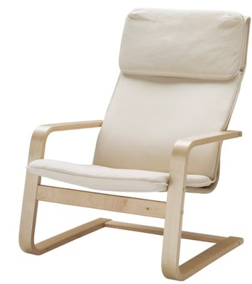 IKEA PELLO fotel fiński finka krzesło bujany