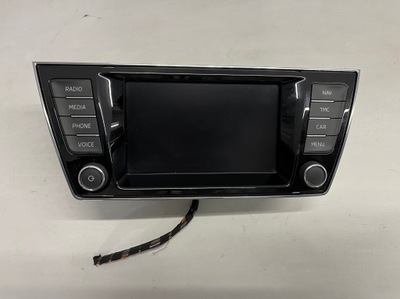 Навигация радиопроигрыватель media skoda fabia iii 6v0919604a фото №1