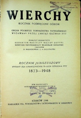 Rocznik Wierchy 1948 r.