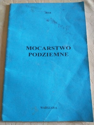 Mocarstwo podziemne reprint wydania z 1925 r.