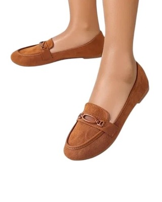 CAMELOWE MOKASYNY DAMSKIE ZAMMEI 36