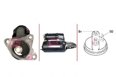 Casco стартер 12v 0.8kw фото №1