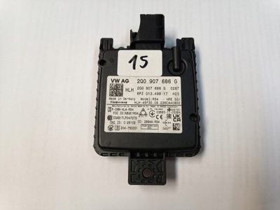 Радар датчик acc vw audi 2q0907686g фото №1