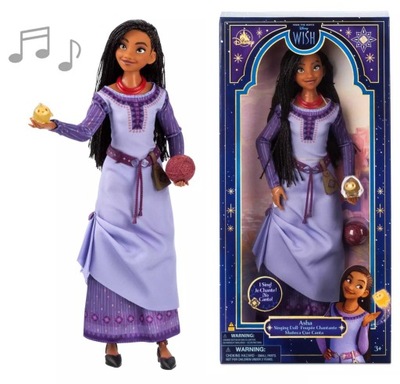 Disney Wish Księżniczka Asha of Rosas śpiewająca ŻYCZENIE