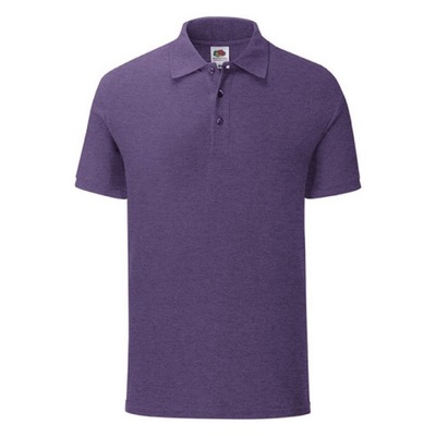 Koszulka męska Iconic Polo FruitLoom Purple 3XL