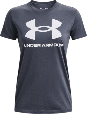 KOSZULKA DAMSKA UNDER ARMOUR SPORTSTYLE SZARA r S