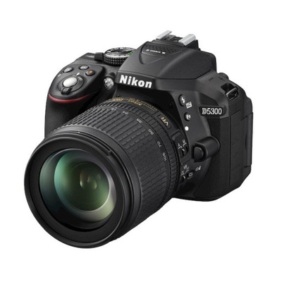 NIKON D5300 24.2Mpx + Nikkor AF-S 18-105mm VR 3.967 zdjęć + 32GB # FV