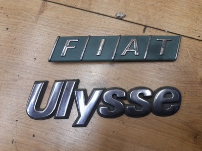 EMBLEMA INSIGNIA INSCRIPCIÓN JUEGO FIAT ULYSSE I  