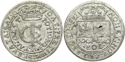 Jan Kazimierz Tymf 1665 AT (R) Rare