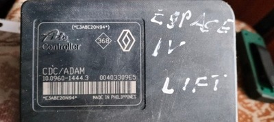 Насос abs esp 00403309e5 renault espace фото №1