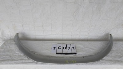 Volvo v70 iii s80 накладка бампера спойлер перед фото №1