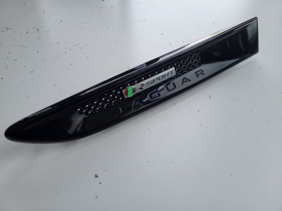 Молдинг na крыло накладка czarna r-sport левая jaguar f-pace xf xe фото №1