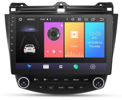 RADIO ANDROID GPS Honda Accord 7 2003-2007 1/16