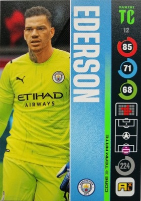 PANINI TOP CLASS TEAM MATE 12 EDERSON MC