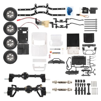 1/16 C24-1MKS 4WD Crawler 4WD Truck DIY Zestaw