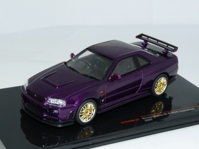 Nissan Skyline GT-R R34 (2002) 1:43 IXO CLC526N