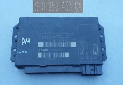 Модуль блок керування комфорту audi a4 b7 8e0959433ca фото №1