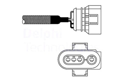 DELPHI SONDA LAMBDA MAZDA XEDOS 9 SEAT ALHAMBRA CORDOBA CORDOBA VARIO  